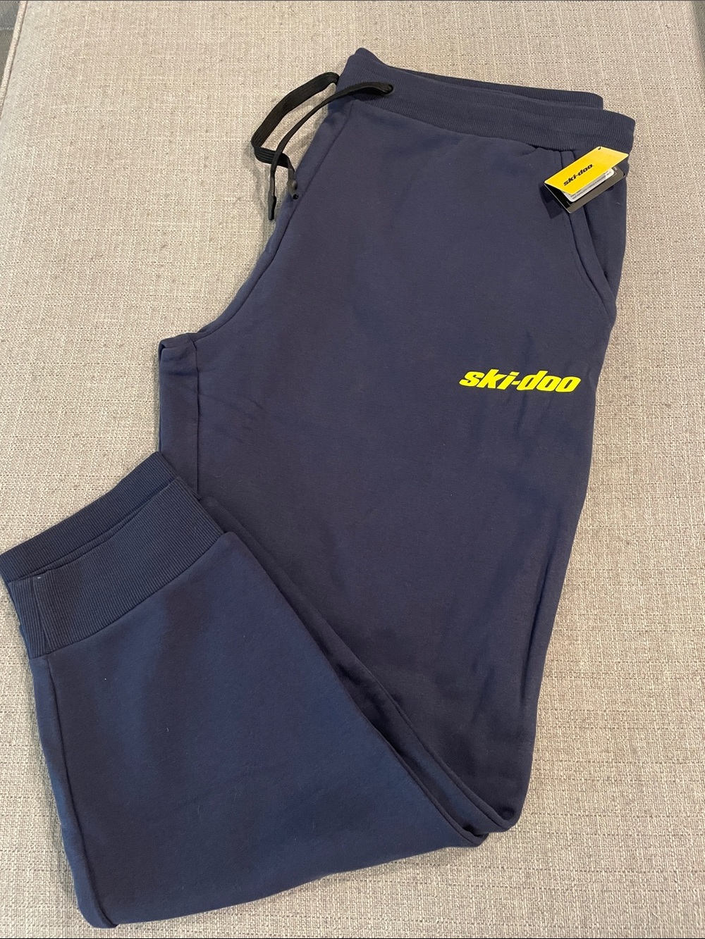 Ski-Doo Men's Navy Blue Logo Joggers